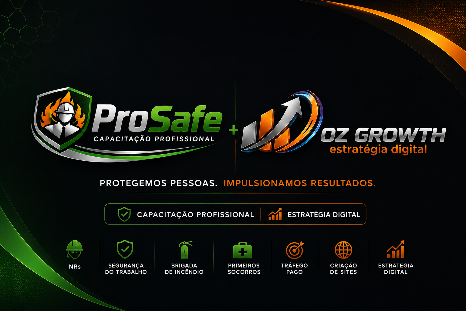 ProSafe + Oz Growth — Capacitação Profissional e Estratégia Digital